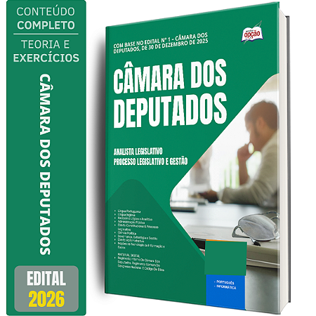Apostila Câmara dos Deputados 2026 - Analista Legislativo