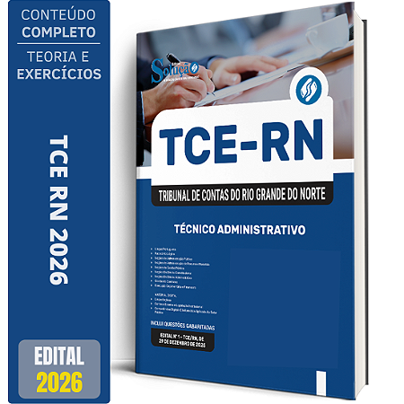 Apostila TCE RN 2026 - Técnico Administrativo