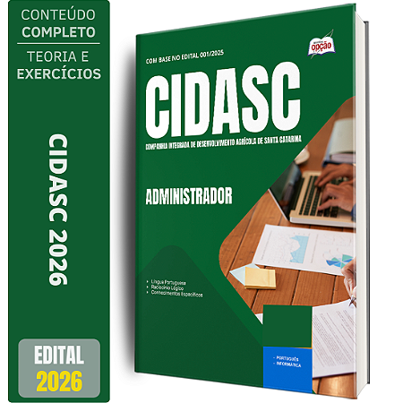 Apostila CIDASC 2026 - Administrador