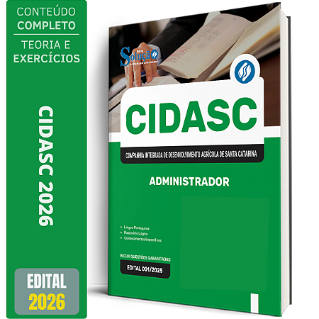 Apostila CIDASC 2026 - Administrador