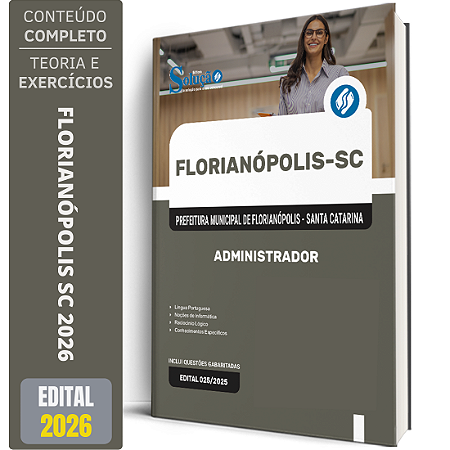 Apostila Prefeitura Florianópolis SC 2026 - Administrador