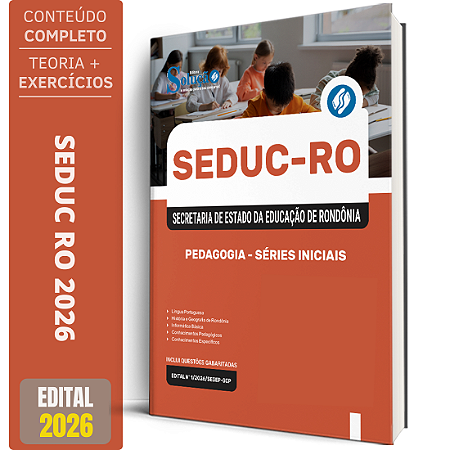 Apostila SEDUC RO 2026 - Pedagogia Séries Iniciais