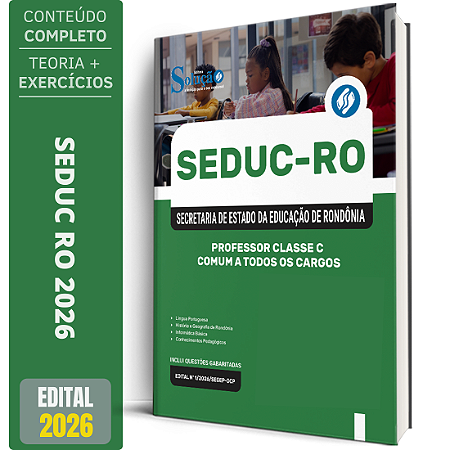Apostila SEDUC RO 2026 - Comum aos Cargos