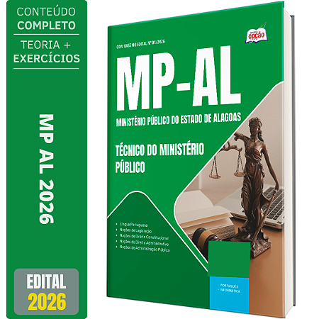 Apostila MP AL 2026 - Técnico do Ministério Público