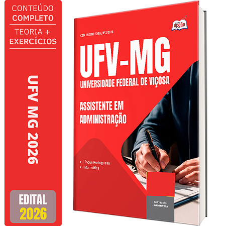Apostila UFV 2026 - Assistente em Administração