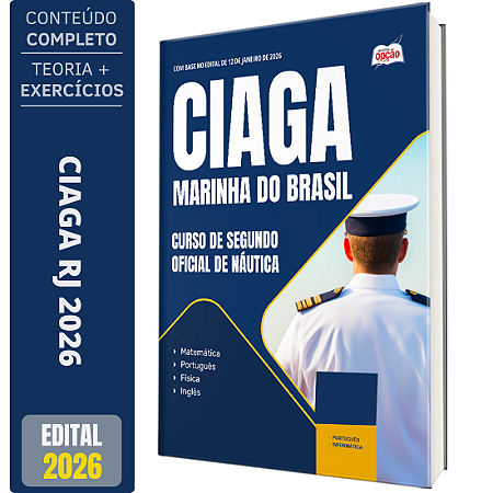 Apostila CIAGA RJ 2026 - Segundo Oficial de Náutica (Curso)