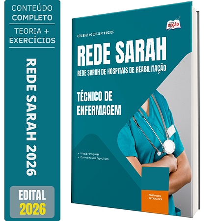 Apostila SARAH 2026 - Técnico de Enfermagem