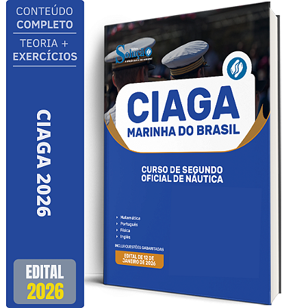 Apostila CIAGA RJ 2026 - Segundo Oficial de Náutica (Curso)