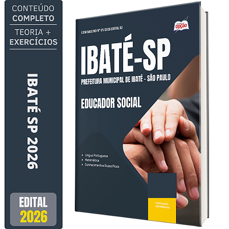 Apostila Prefeitura de Ibaté SP 2026 - Educador Social