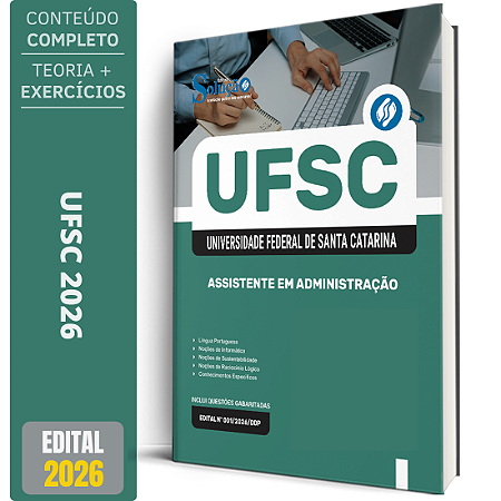 Apostila UFSC 2026 - Assistente em Administração