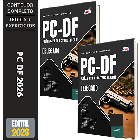 Apostila PC DF 2026 - Delegado