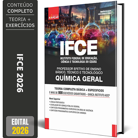 Apostila Ifce 2026 - Professor: Química Geral