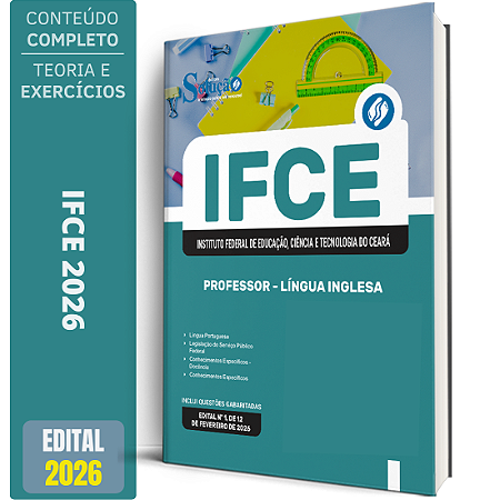 Apostila IFCE 2026 - Professor - Língua Inglesa