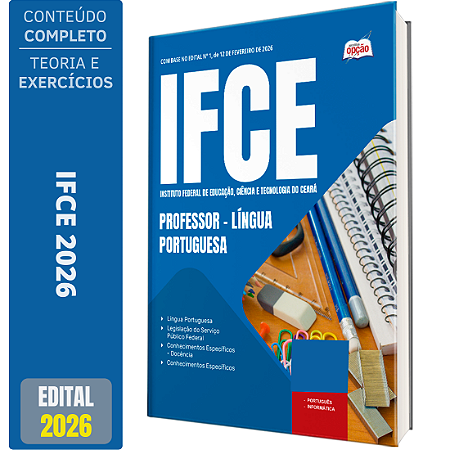 Apostila IFCE 2026 - Professor - Língua Portuguesa