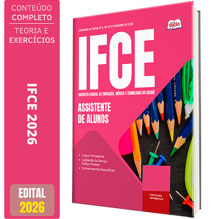Apostila IFCE 2026 - Assistente de Alunos