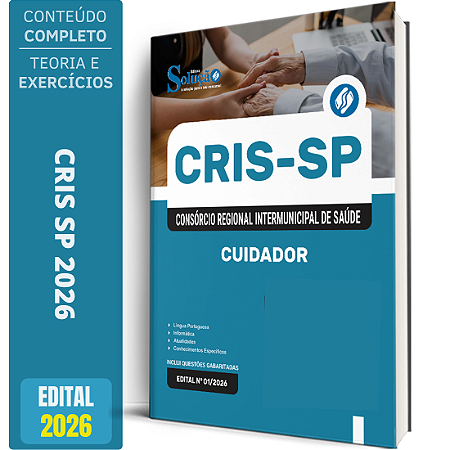 Apostila CRIS SP 2026 - Cuidador