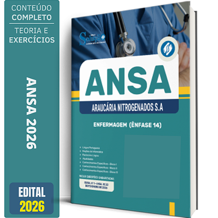 Apostila ANSA 2026 - Enfermagem - Ênfase 14