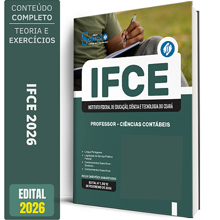 Apostila IFCE 2026 - Professor - Ciências Contábeis