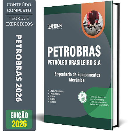 Apostila Petrobras 2026 - Engenharia de Equipamentos - Mecânica