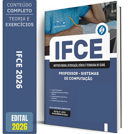 Apostila IFCE 2026 - Professor - Sistemas de Computação