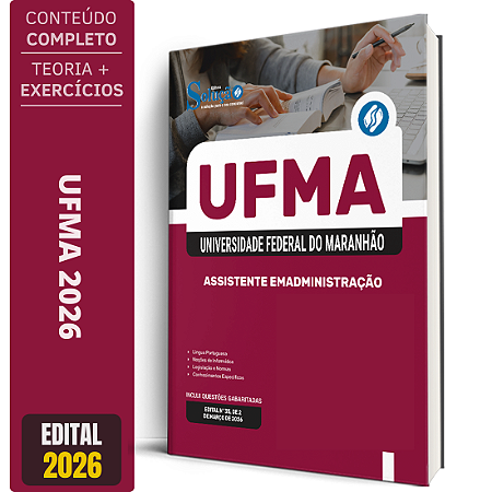 Apostila UFMA 2026 - Assistente em Administração 2026