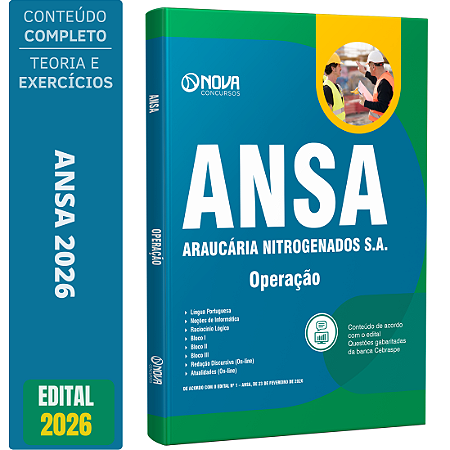 Apostila Ansa 2026  - Operação