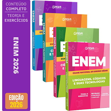 Apostila ENEM 2026 - Coletânea Completa - Nova Concursos