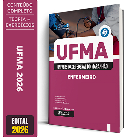 Apostila Editora Solução UFMA 2026 - Enfermeiro