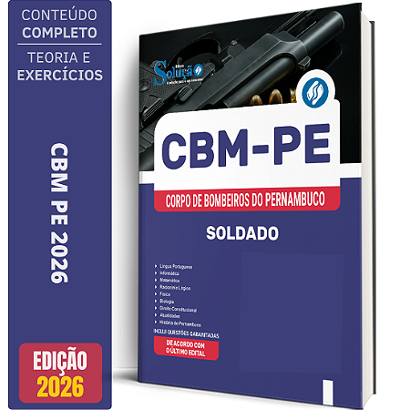 Apostila Concurso CBM PE 2026 - Soldado