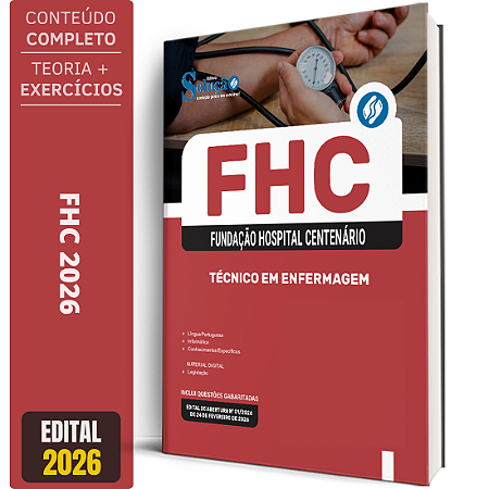 Apostila FHC 2026 - Técnico em Enfermagem