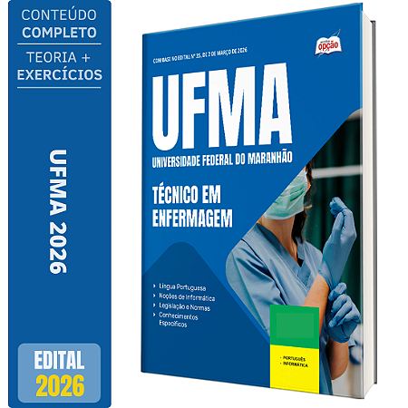 Apostila UFMA 2026 - Técnico em Enfermagem