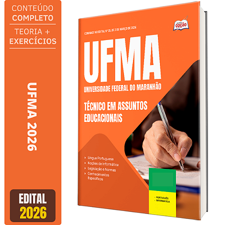 Apostila UFMA 2026 - Técnico em Assuntos Educacionais