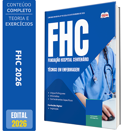 Apostila FHC 2026 - Técnico em Enfermagem