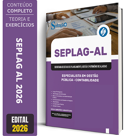 Apostila SEPLAG-AL 2026 - Contabilidade
