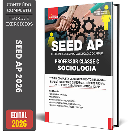 Apostila SEED AP 2026 - Professor Classe C - Sociologia