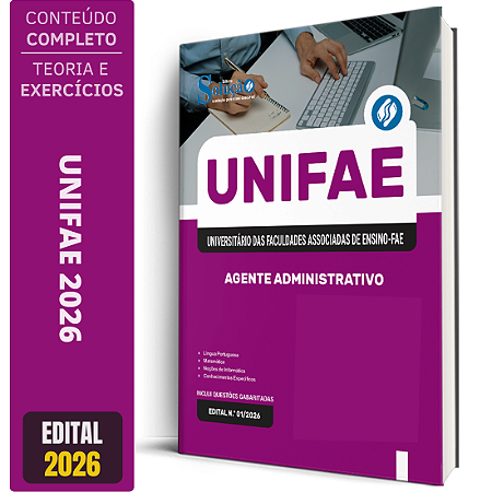 Apostila UNIFAE 2026 - Agente Administrativo