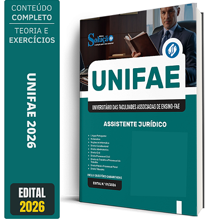 Apostila UNIFAE 2026 - Assistente Jurídico