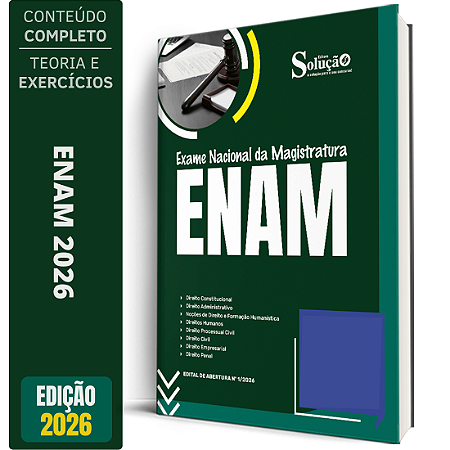 Apostila ENAM - Exame Nacional da Magistratura 2026