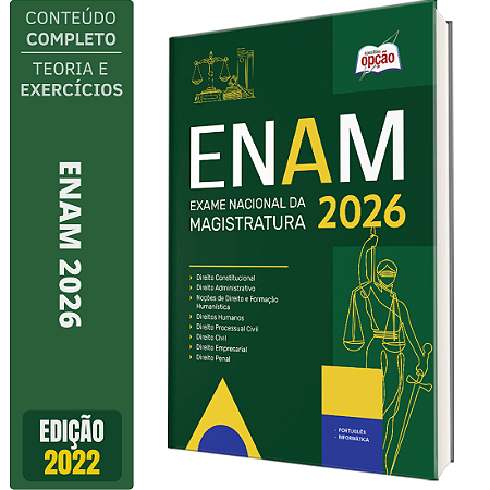 Apostila ENAM - Exame Nacional da Magistratura 2026