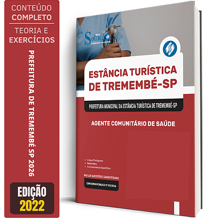 Apostila Prefeitura de Tremembé SP 2026 - Agente Comunitário de Saúde