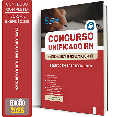 Apostila Unificado RN 2026 - Técnico em Abastecimento