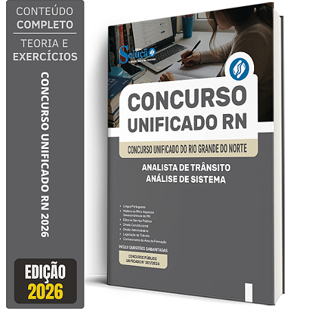 Apostila Unificado RN 2026 - Analista de Trânsito - Análise de Sistemas
