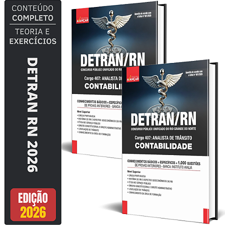 Apostila Detran RN - Analista de Trânsito - Contabilidade