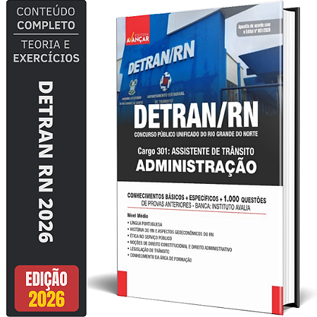 Apostila Detran RN - Analista de Trânsito -  Administração