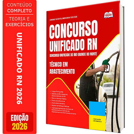 Apostila Unificado RN 2026 - Técnico em Abastecimento