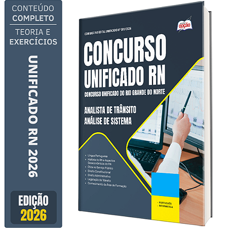 Apostila Unificado RN 2026 - Analista de Trânsito - Análise de Sistemas