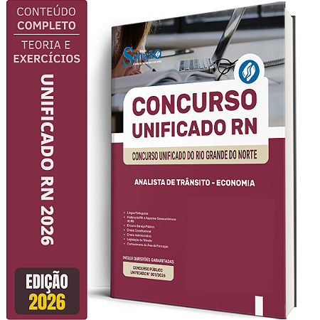 Apostila Unificado RN 2026 - Analista de Trânsito - Economia