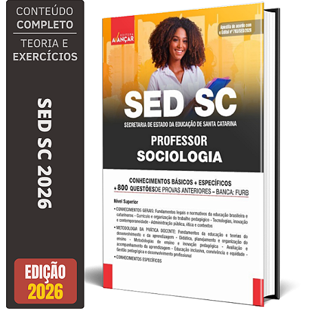 Apostila SED SC Professor - Sociologia
