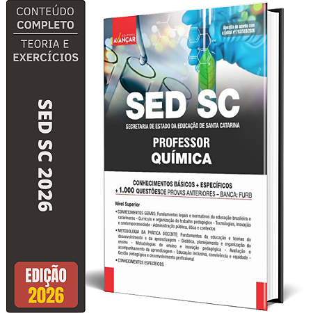Apostila SED SC Professor - Química