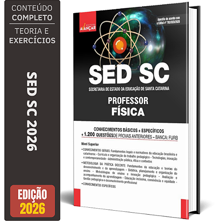 Apostila SED SC Professor - Física